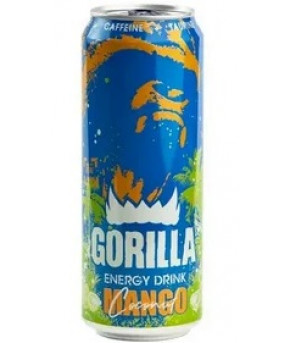 Напиток энергетический Gorilla Mango&Сoconut 0,45л