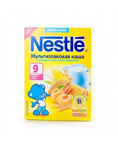 Nestle мультизлаковая каша медом