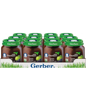 Пюре Gerber яблоко и чернослив 125г