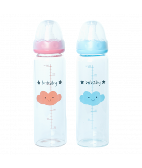 Бутылочка Be Baby Anti-colic стеклянная 240мл 3+