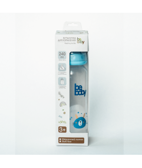 Бутылочка Be Baby Anti-colic пластиковая 240мл 3+