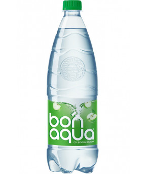 Вода BonAqua со вкусом яблока 1,0л