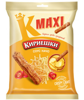 Сухарики Кириешки Maxi со вкусом начо 60г