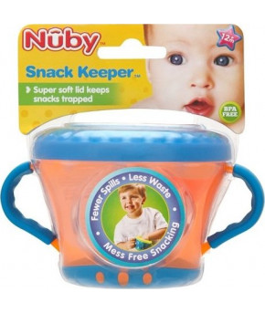 Поильник Nuby Чашка снековая для твердых продуктов 12+