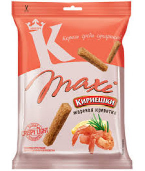 Сухарики Кириешки Maxi со вкусом жаренной креветки 60г