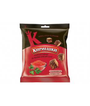 Сухарики Кириешки со вкусом красной икры 40г