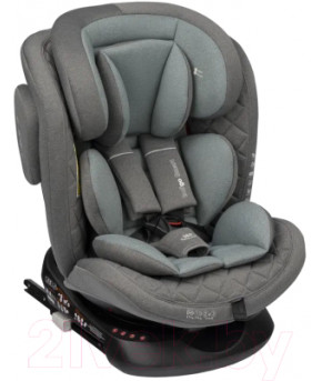 Автокресло INDIGO Smart Isofix серый/зеленый(0-36кг)